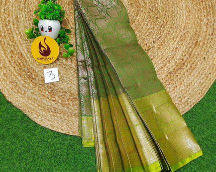 Premium Fancy Pattu Sarees - SSAKA03