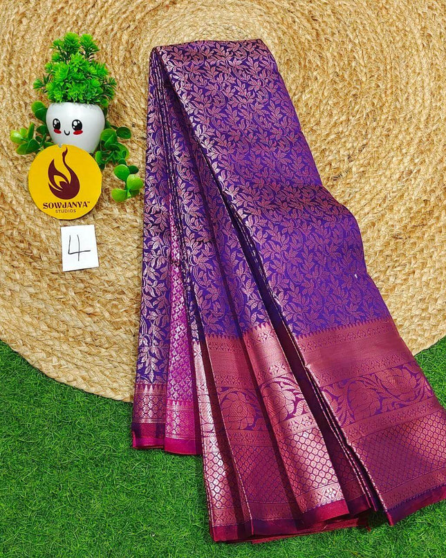 Premium Fancy Pattu Sarees - SSAKA04