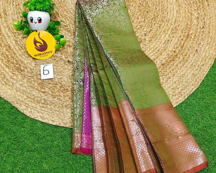Premium Fancy Pattu Sarees - SSAKA06