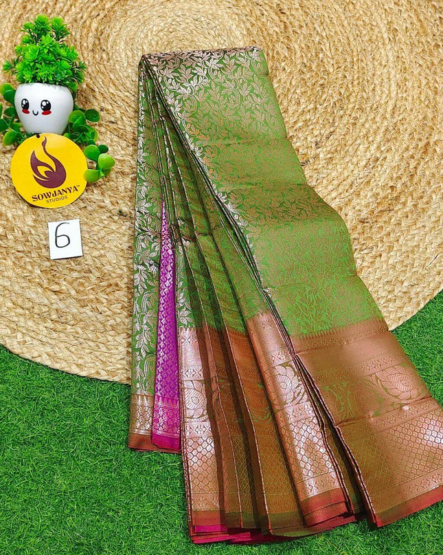 Premium Fancy Pattu Sarees - SSAKA06