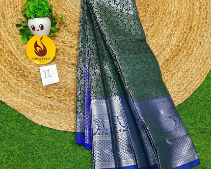 Premium Fancy Pattu Sarees - SSAKA011