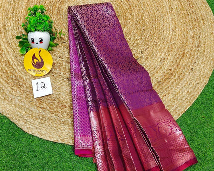 Premium Fancy Pattu Sarees - SSAKA012