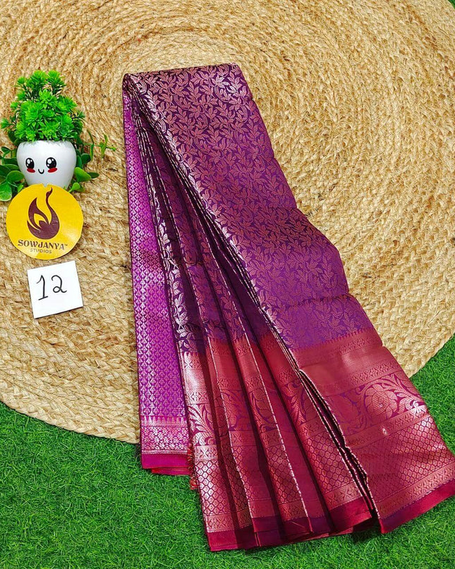 Premium Fancy Pattu Sarees - SSAKA012