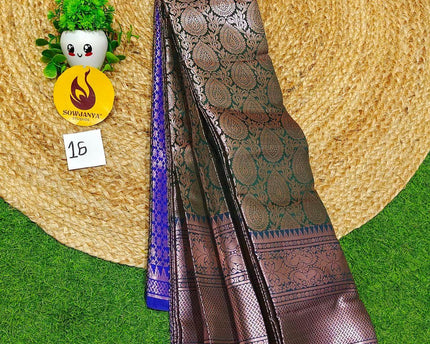 Premium Fancy Pattu Sarees - SSAKA016