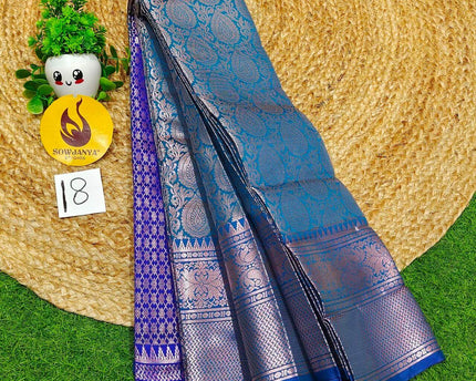 Premium Fancy Pattu Sarees - SSAKA018