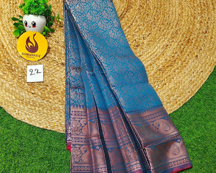 Premium Fancy Pattu Sarees - SSAKA022