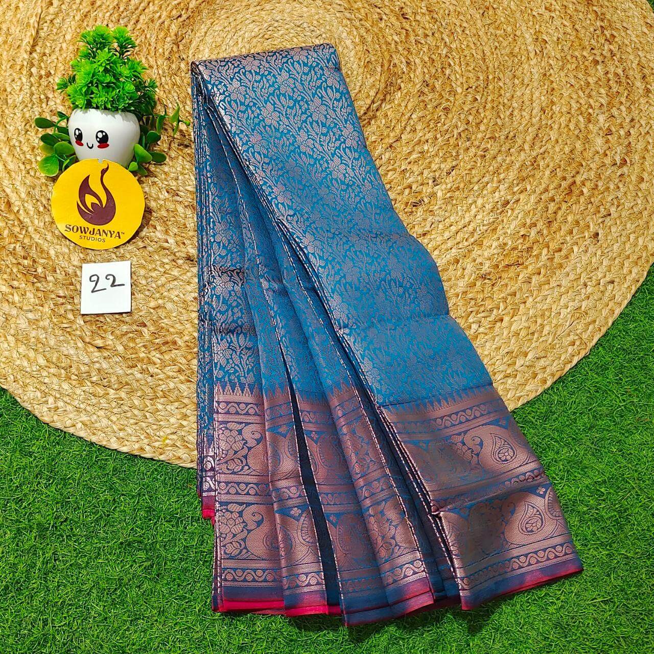 Premium Fancy Pattu Sarees - SSAKA022