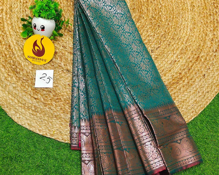 Premium Fancy Pattu Sarees - SSAKA025