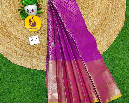 Premium Fancy Pattu Sarees - SSAKA028