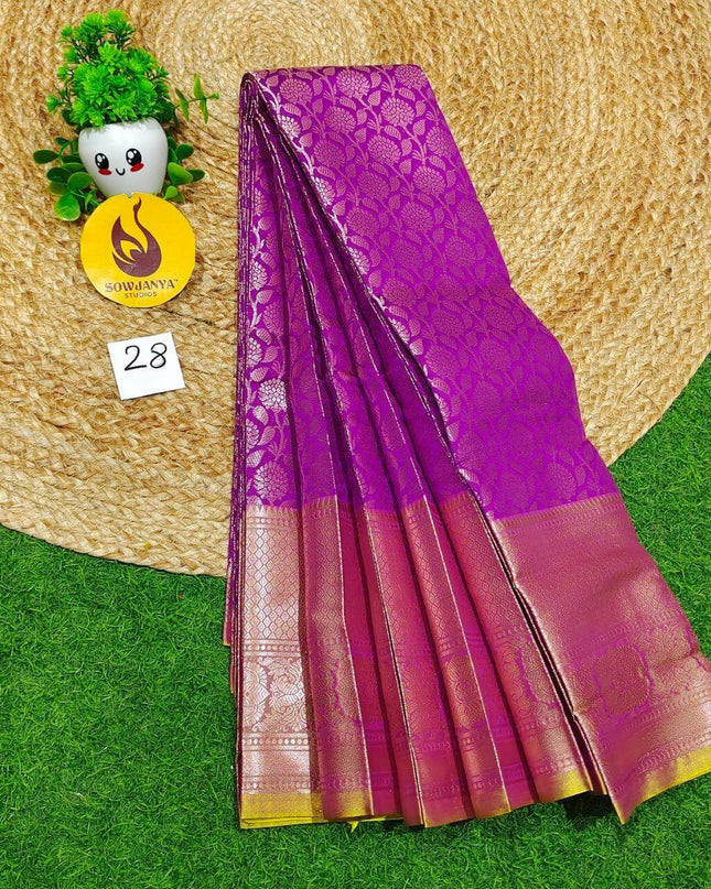 Premium Fancy Pattu Sarees - SSAKA028