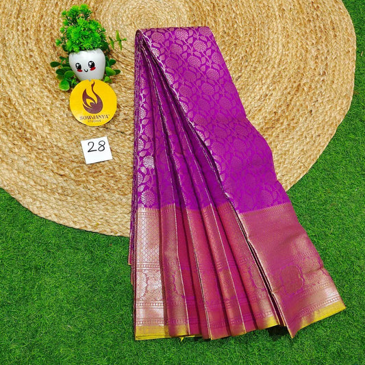 Premium Fancy Pattu Sarees - SSAKA028