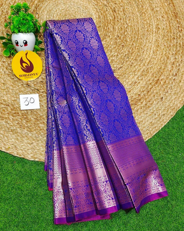 Premium Fancy Pattu Sarees - SSAKA030
