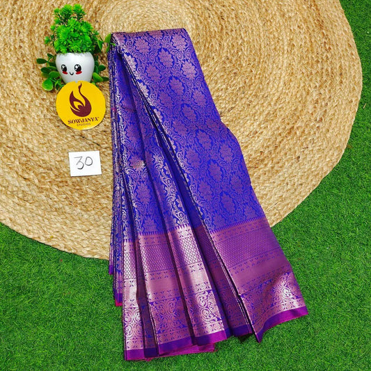 Premium Fancy Pattu Sarees - SSAKA030