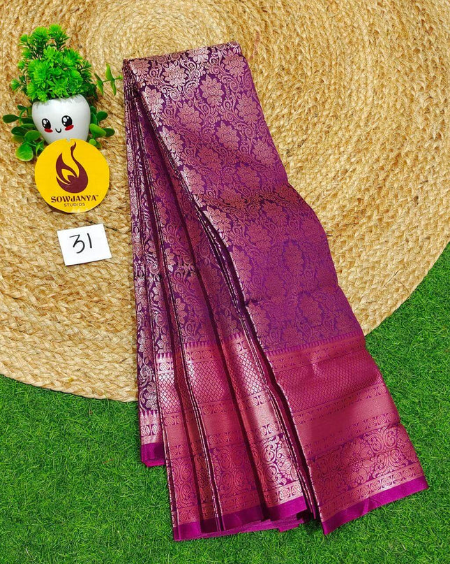 Premium Fancy Pattu Sarees - SSAKA031