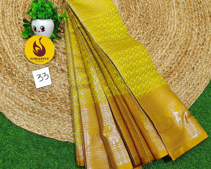 Premium Fancy Pattu Sarees - SSAKA033