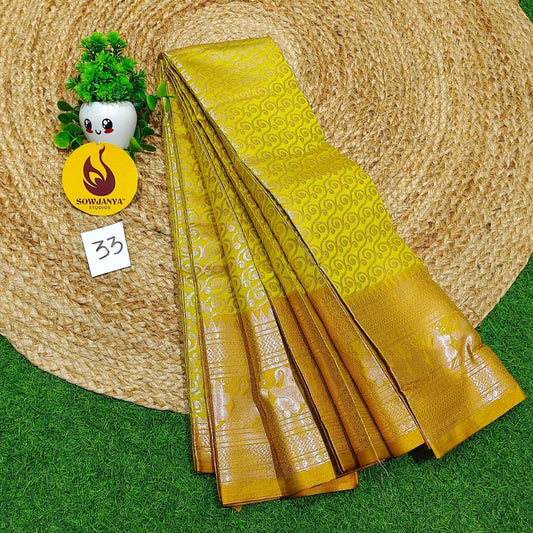 Premium Fancy Pattu Sarees - SSAKA033