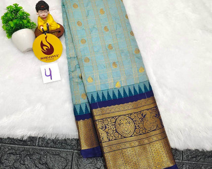 Premium Semi Gadwal  Sarees - VIBE4