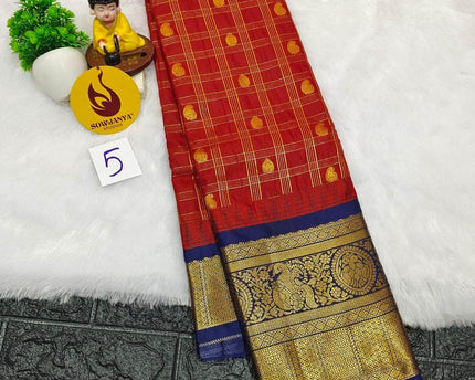 Premium Semi Gadwal  Sarees - VIBE5