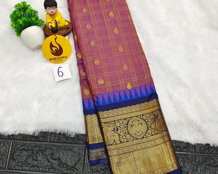 Premium Semi Gadwal  Sarees - VIBE6
