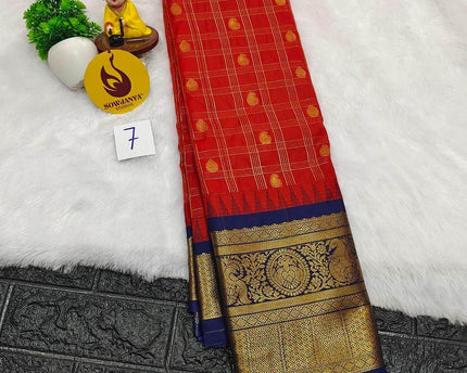 Premium Semi Gadwal  Sarees - VIBE7