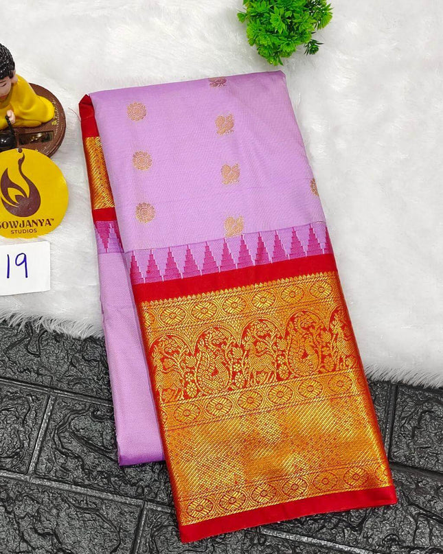 Premium Semi Gadwal  Sarees - VIBE19