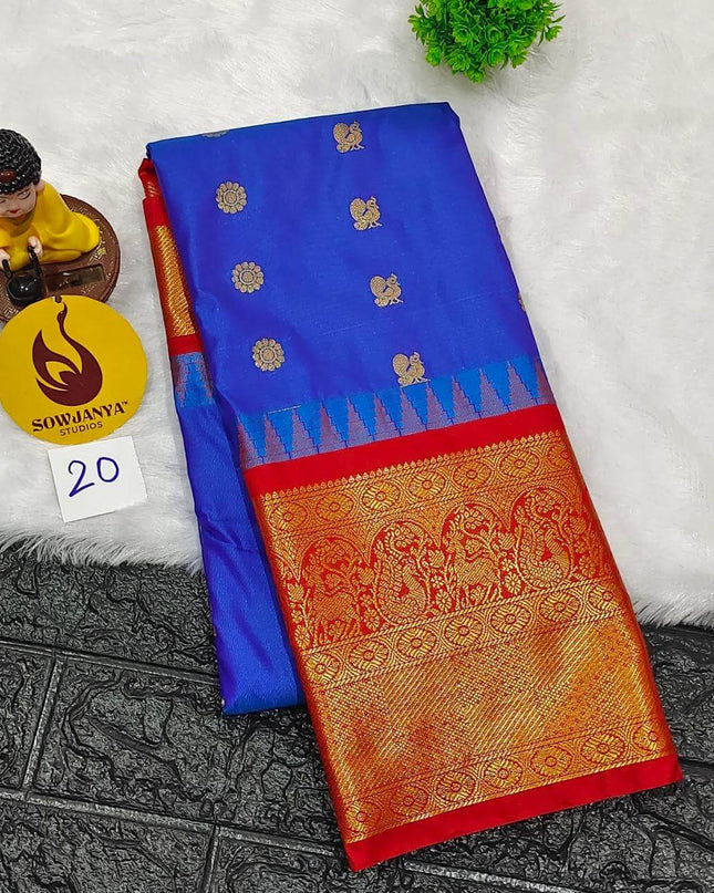 Premium Semi Gadwal  Sarees - VIBE20