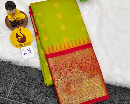 Premium Semi Gadwal  Sarees - VIBE23