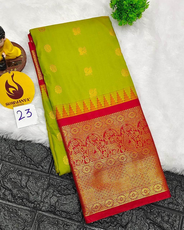 Premium Semi Gadwal  Sarees - VIBE23