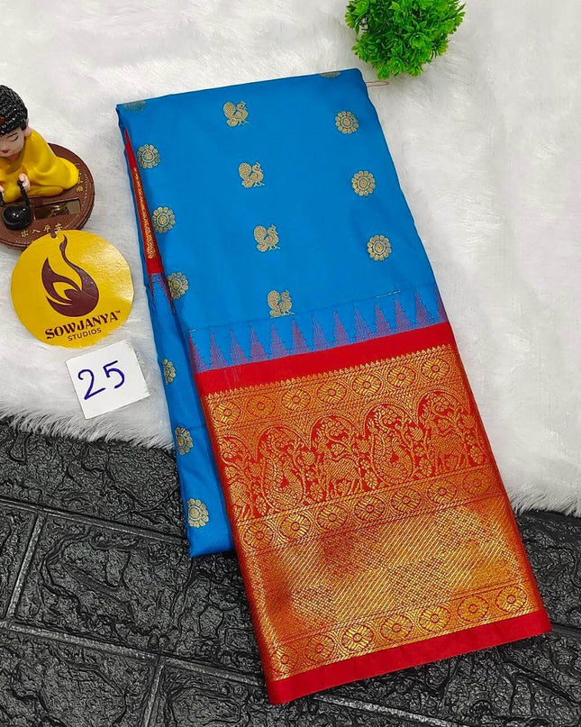 Premium Semi Gadwal  Sarees - VIBE25