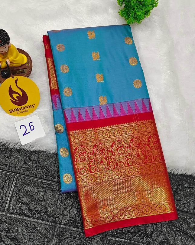 Premium Semi Gadwal  Sarees - VIBE26