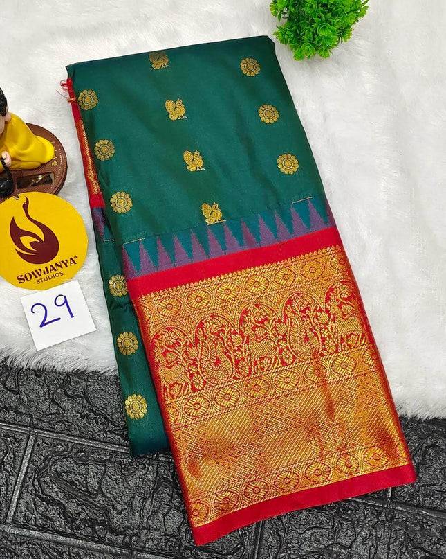 Premium Semi Gadwal  Sarees - VIBE29