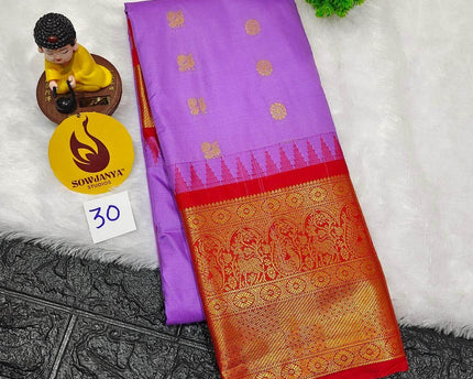 Premium Semi Gadwal  Sarees - VIBE30