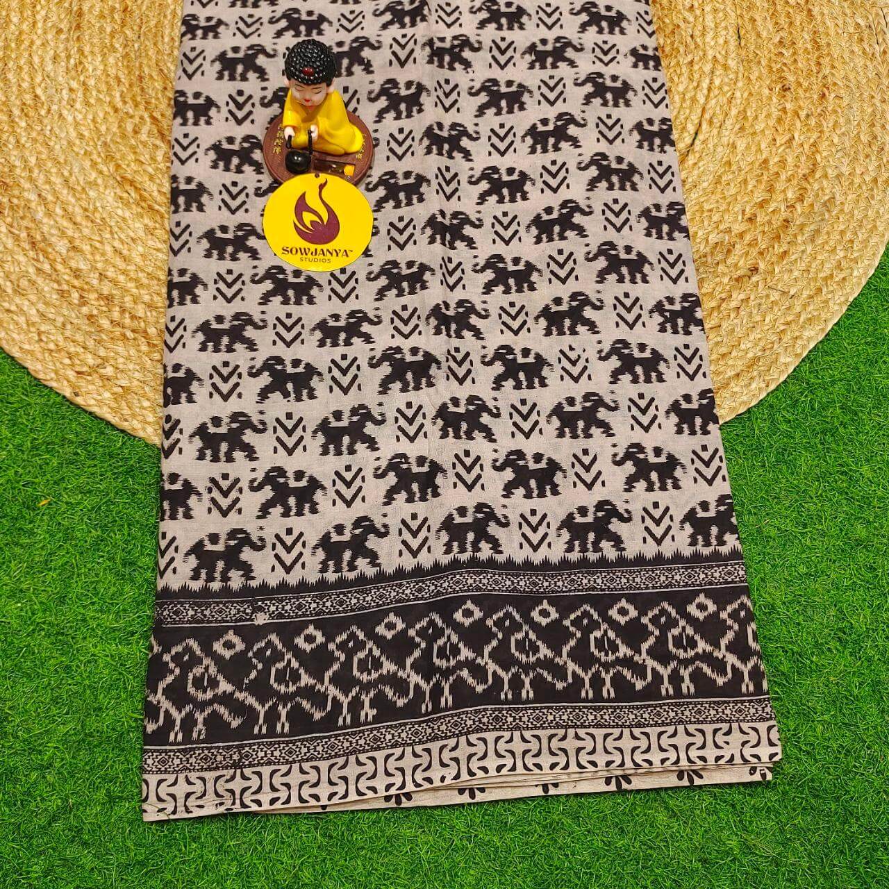 ORIGINAL PEDANA KALAMKARI Cotton Sarees - BOMMA8