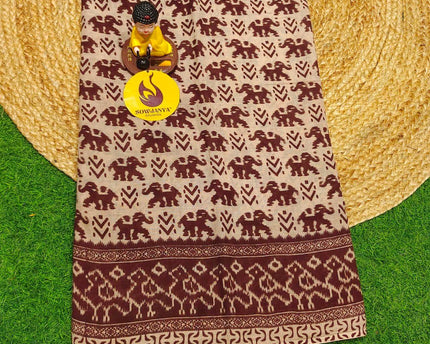 ORIGINAL PEDANA KALAMKARI Cotton Sarees - BOMMA6