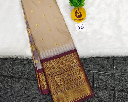 Premium Semi Gadwal  Sarees - VIBE33