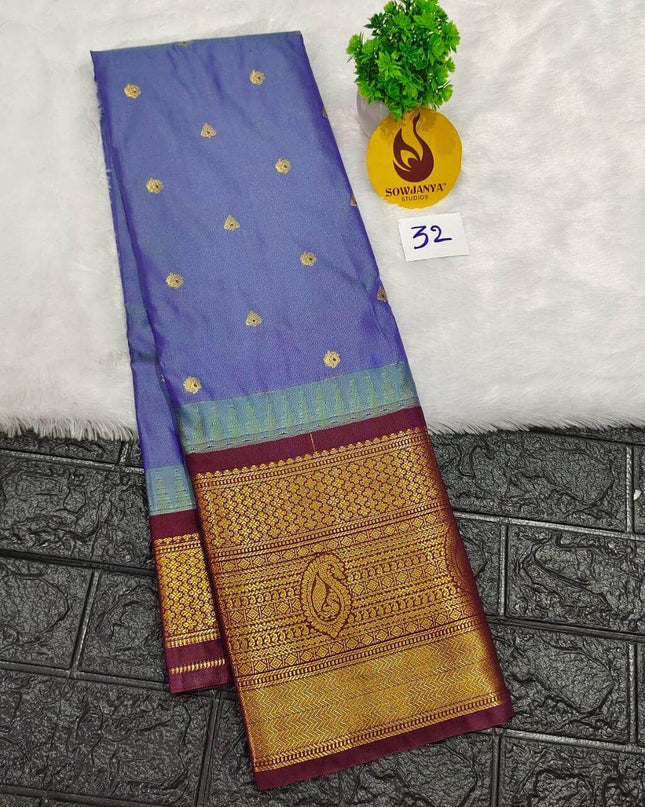 Premium Semi Gadwal  Sarees - VIBE32