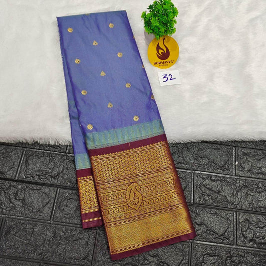 Premium Semi Gadwal  Sarees - VIBE32