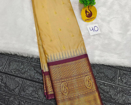 Premium Semi Gadwal  Sarees - VIBE40