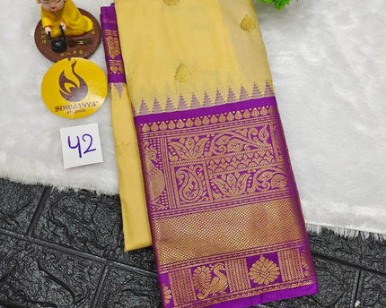Premium Semi Gadwal  Sarees - VIBE42