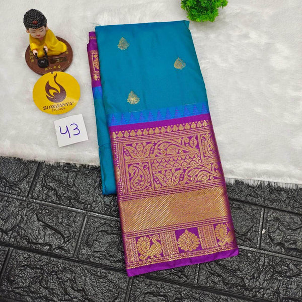 Premium Semi Gadwal  Sarees - VIBE43
