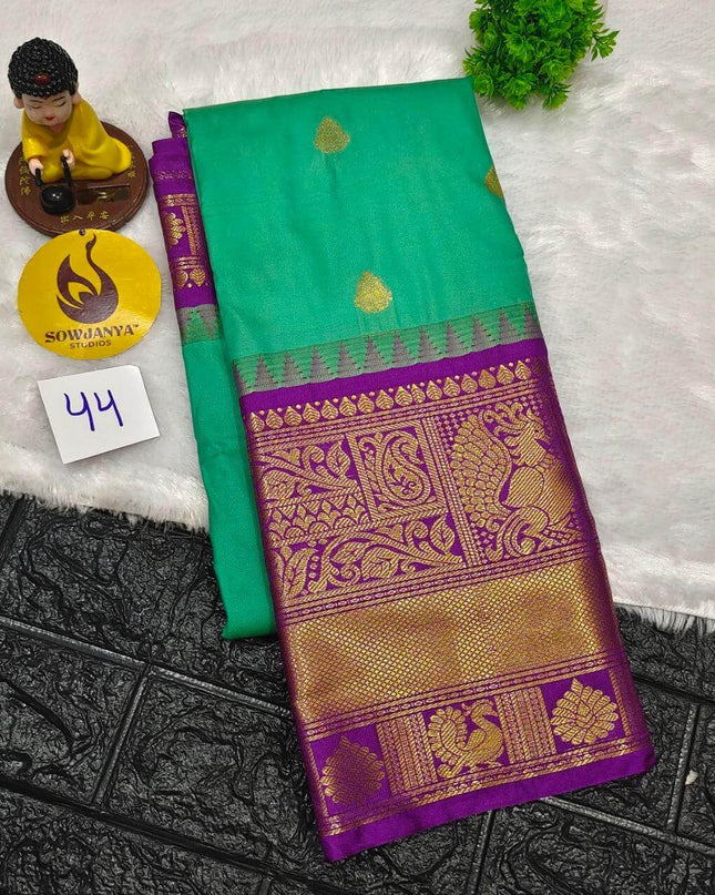 Premium Semi Gadwal  Sarees - VIBE44