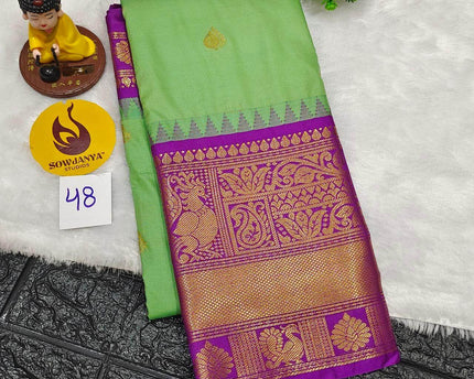 Premium Semi Gadwal  Sarees - VIBE48