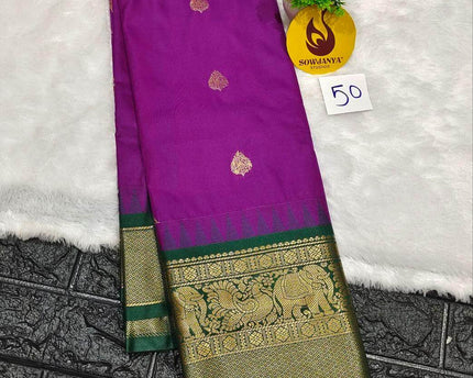Premium Semi Gadwal  Sarees - VIBE50