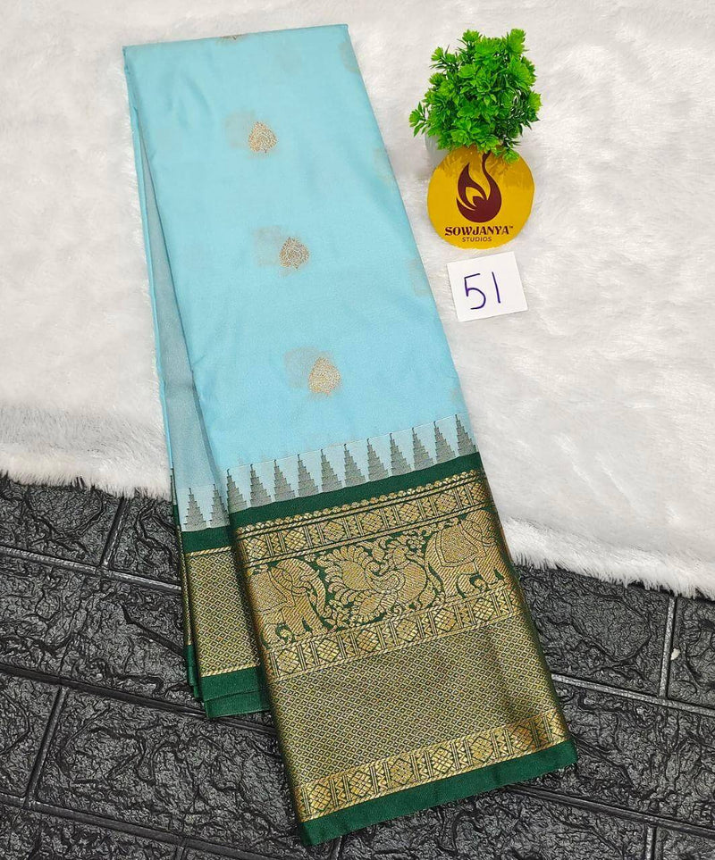 Premium Semi Gadwal  Sarees - VIBE51