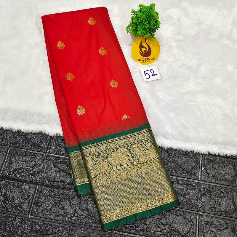 Premium Semi Gadwal  Sarees - VIBE52