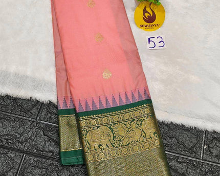 Premium Semi Gadwal  Sarees - VIBE53
