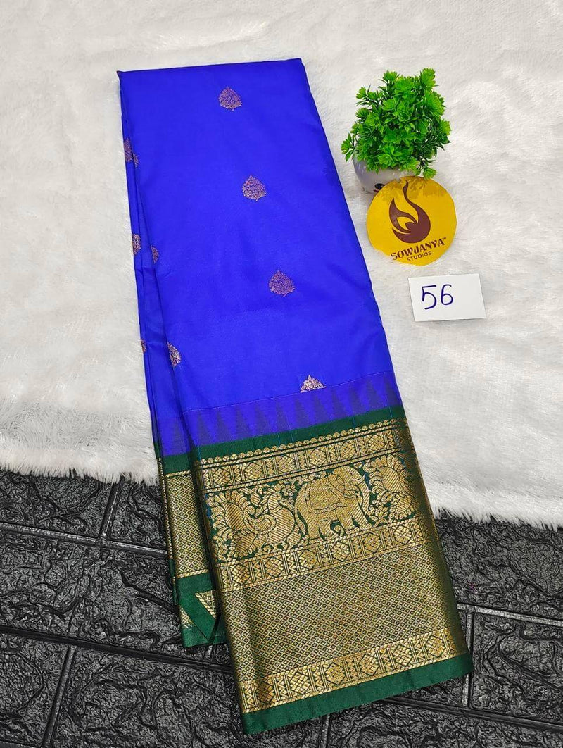 Premium Semi Gadwal  Sarees - VIBE56