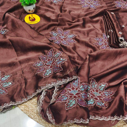 Premium Quality Rangoli Silk  Sarees - FLASH11