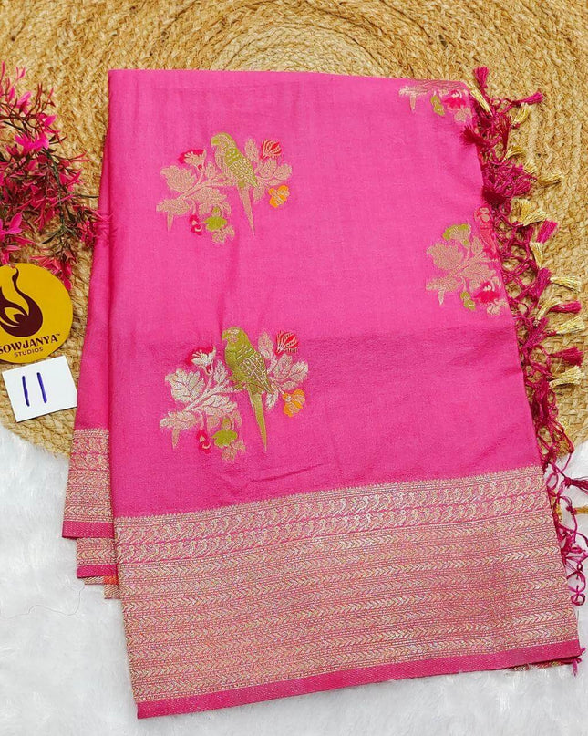 Designer Banarasi Sarees -SSBPT11