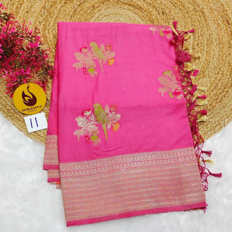 Designer Banarasi Sarees -SSBPT11